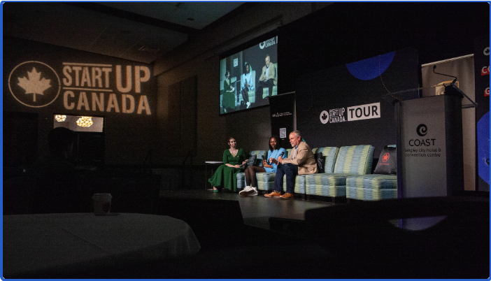 Startup Canada Tour panel event.